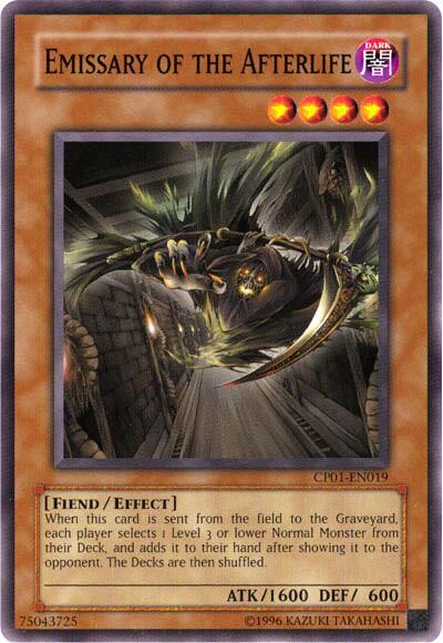 Emissary of the Afterlife CP01-EN019 card from Champion Pack 1