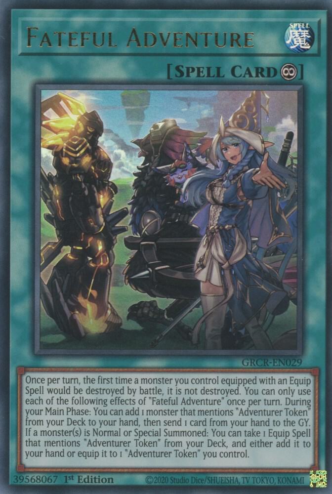 Fateful Adventure GRCR-EN029 card from The Grand Creators