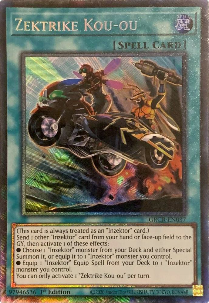 Zektrike Kou-ou (CR) GRCR-EN037 card from The Grand Creators