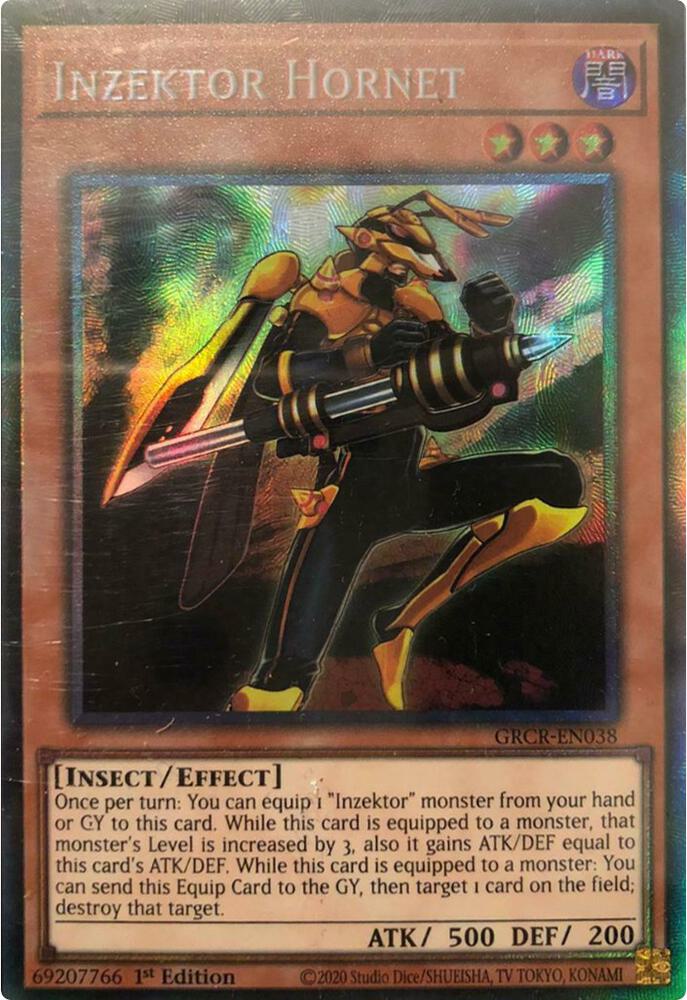 Inzektor Hornet (CR) GRCR-EN038 card from The Grand Creators