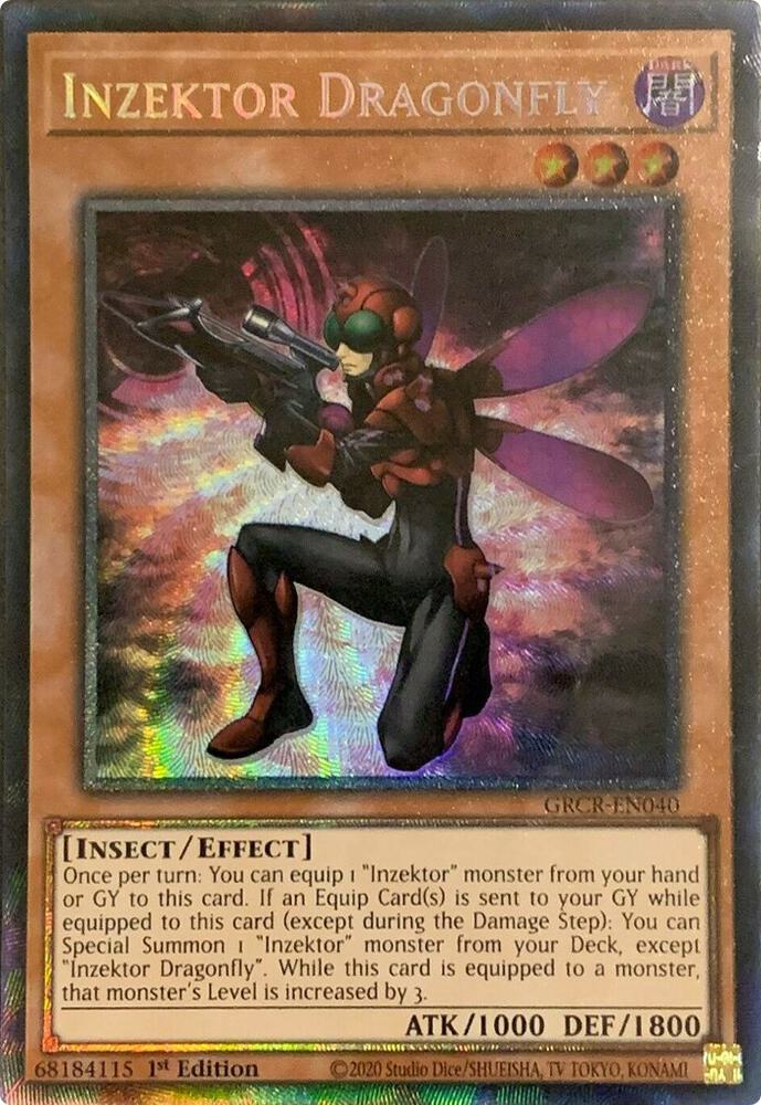 Inzektor Dragonfly (CR) GRCR-EN040 card from The Grand Creators