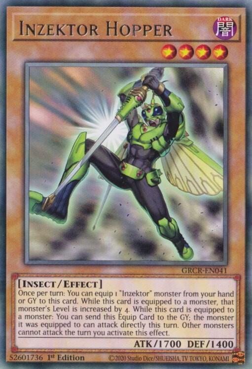 Inzektor Hopper GRCR-EN041 card from The Grand Creators