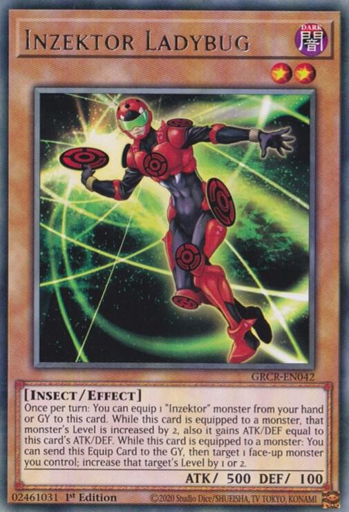 Inzektor Ladybug GRCR-EN042 card from The Grand Creators