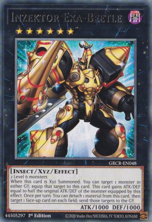 Inzektor Exa-Beetle GRCR-EN048 card from The Grand Creators