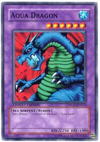 Aqua Dragon MDP2-EN013 card from McDonald's Promo Series 2
