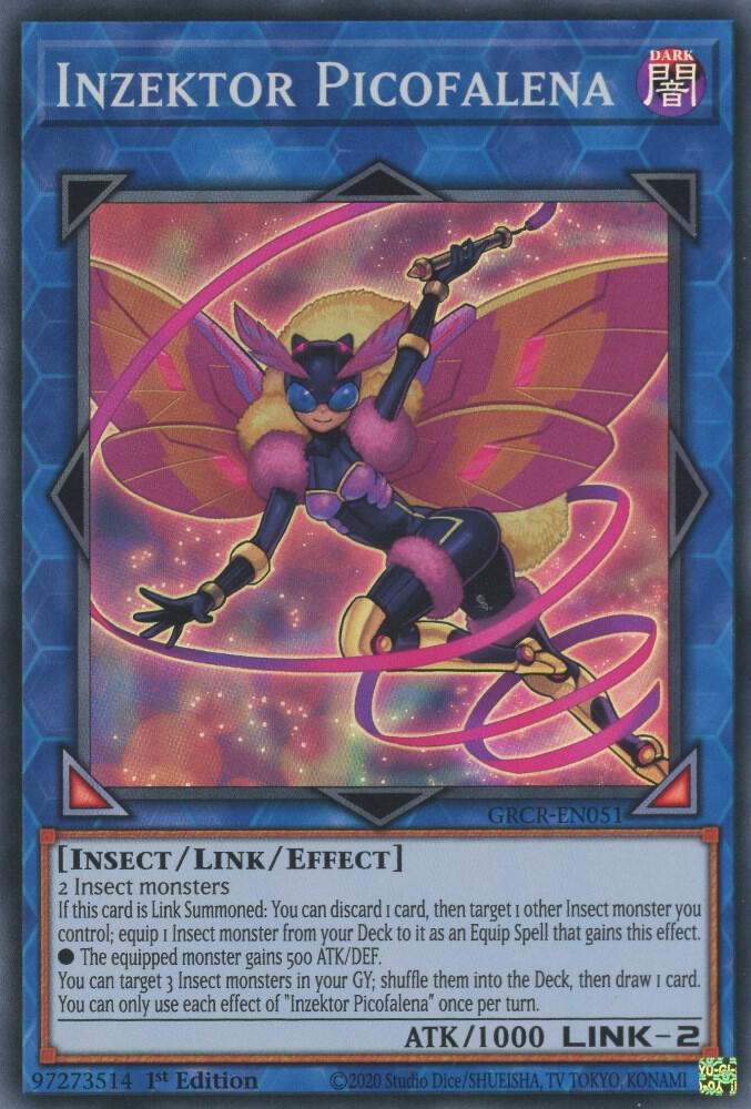 Inzektor Picofalena GRCR-EN051 card from The Grand Creators
