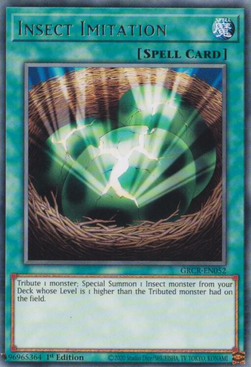 Insect Imitation GRCR-EN052 card from The Grand Creators