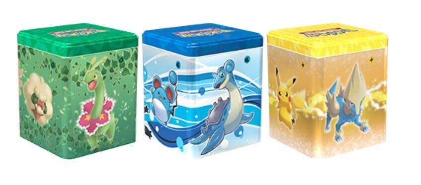 Pokemon Stacking Tins [Set of 3] card from Miscellaneous Cards & Products