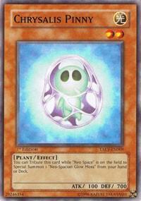 Chrysalis Pinny TAEV-EN009 card from Tactical Evolution