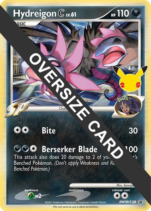 Hydreigon C SWSH138 card from Jumbo Cards