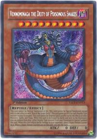 Vennominaga the Deity of Poisonous Snakes TAEV-EN013 card from Tactical Evolution
