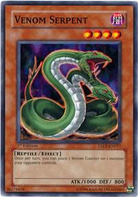 Venom Serpent TAEV-EN017 card from Tactical Evolution