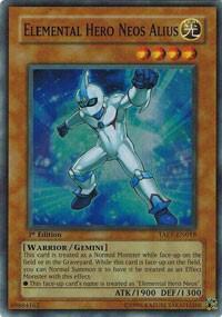 Elemental Hero Neos Alius TAEV-EN018 card from Tactical Evolution