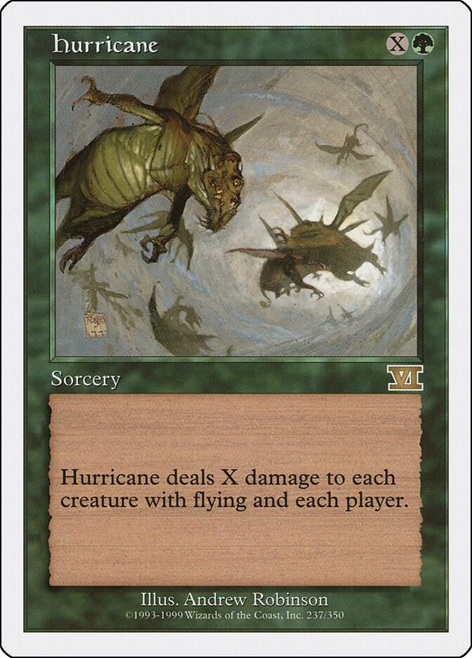 Hurricane 237 card from Classic Sixth Edition