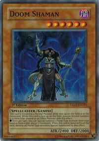Doom Shaman TAEV-EN025 card from Tactical Evolution