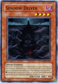 Shadow Delver TAEV-EN027 card from Tactical Evolution