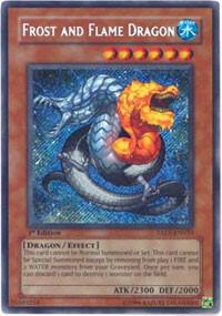 Frost and Flame Dragon TAEV-EN033 card from Tactical Evolution