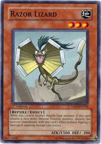 Razor Lizard TAEV-EN036 card from Tactical Evolution
