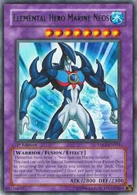 Elemental Hero Marine Neos TAEV-EN041 card from Tactical Evolution