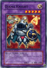 Ojama Knight TAEV-EN044 card from Tactical Evolution