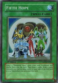 Fifth Hope TAEV-EN045 card from Tactical Evolution