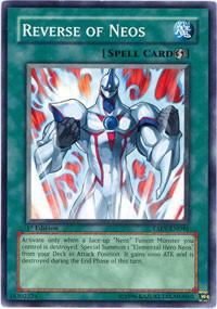 Reverse of Neos TAEV-EN046 card from Tactical Evolution