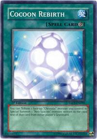 Cocoon Rebirth TAEV-EN050 card from Tactical Evolution
