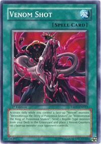 Venom Shot TAEV-EN053 card from Tactical Evolution
