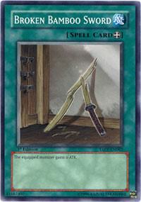 Broken Bamboo Sword TAEV-EN062 card from Tactical Evolution