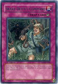 Snake Deity's Command TAEV-EN068 card from Tactical Evolution