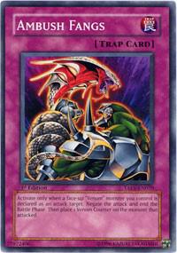 Ambush Fangs TAEV-EN070 card from Tactical Evolution