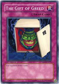 The Gift of Greed TAEV-EN079 card from Tactical Evolution