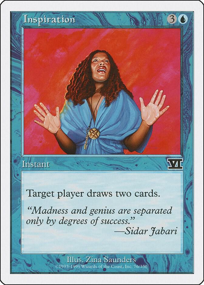 Inspiration 76 card from Classic Sixth Edition