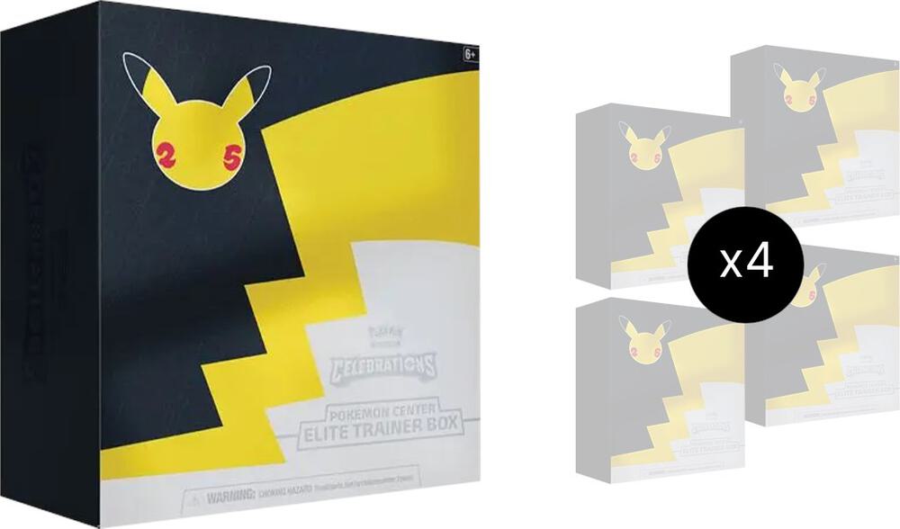 Celebrations Pokemon Center Elite Trainer Box Case (Exclusive) card from Celebrations