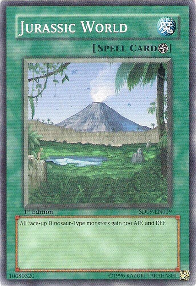 Jurassic World SD09-EN019 card from Structure Deck: Dinosaur's Rage