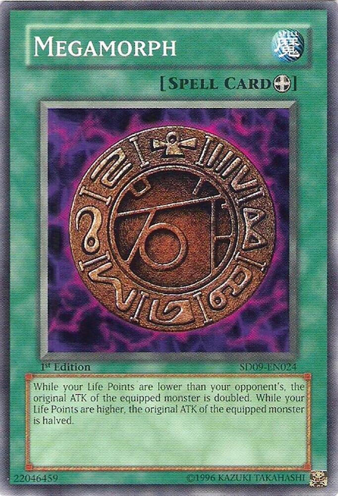Megamorph SD09-EN024 card from Structure Deck: Dinosaur's Rage