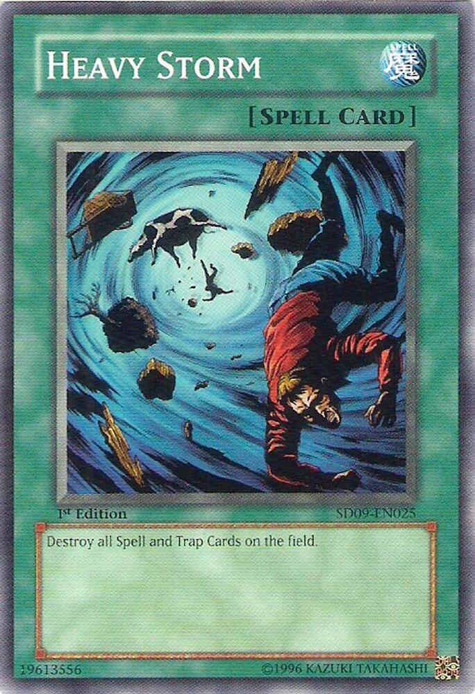 Heavy Storm SD09-EN025 card from Structure Deck: Dinosaur's Rage