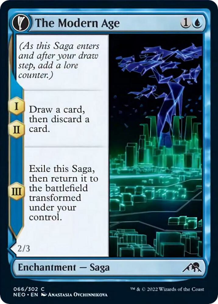 The Modern Age 66 card from Kamigawa: Neon Dynasty