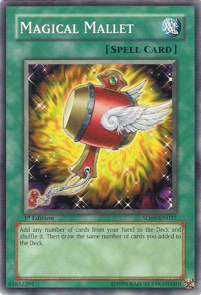 Magical Mallet SD09-EN027 card from Structure Deck: Dinosaur's Rage