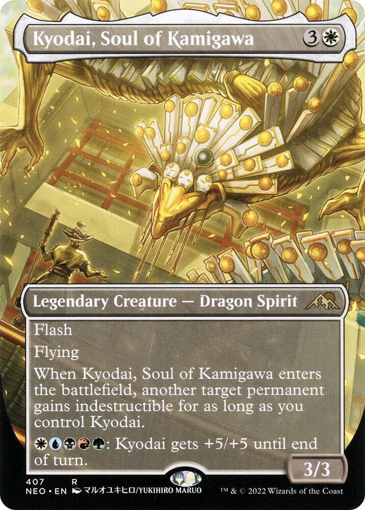 Kyodai, Soul of Kamigawa (Borderless) 407 card from Kamigawa: Neon Dynasty