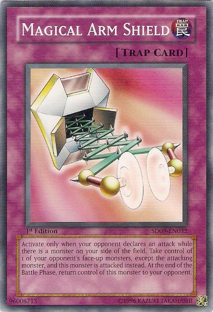 Magical Arm Shield SD09-EN032 card from Structure Deck: Dinosaur's Rage