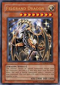 Felgrand Dragon SDRL-EN001 card from Structure Deck: Rise of the Dragon Lords