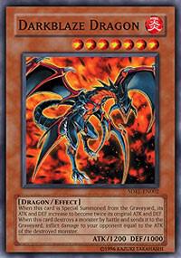 Darkblaze Dragon SDRL-EN002 card from Structure Deck: Rise of the Dragon Lords