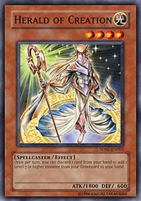 Herald of Creation SDRL-EN003 card from Structure Deck: Rise of the Dragon Lords