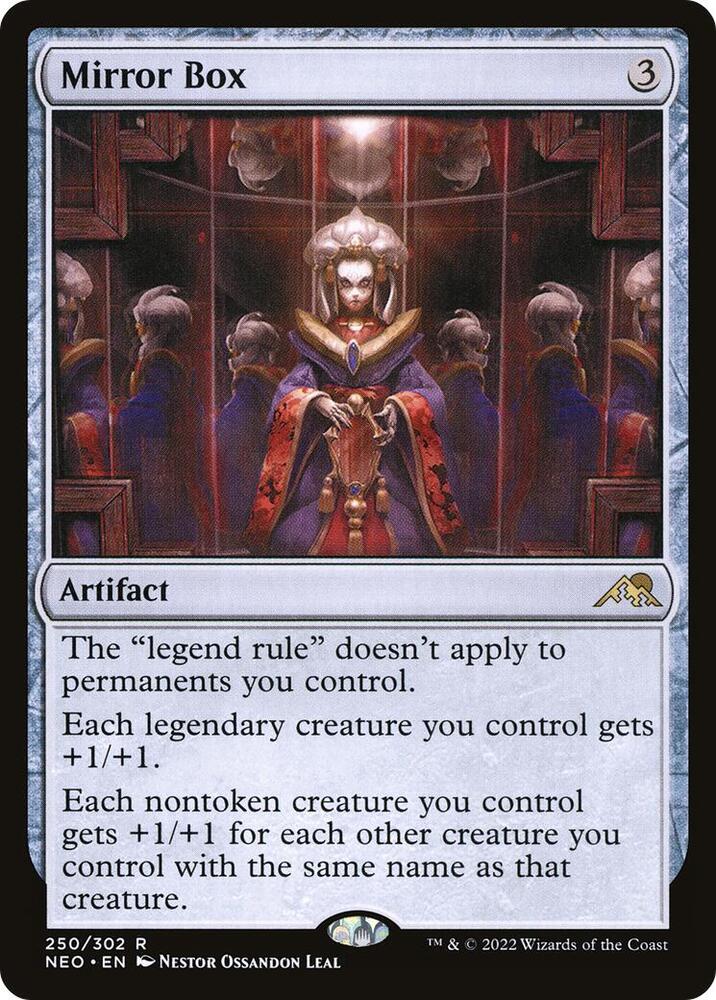 Mirror Box 250 card from Kamigawa: Neon Dynasty