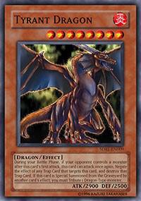 Tyrant Dragon SDRL-EN009 card from Structure Deck: Rise of the Dragon Lords