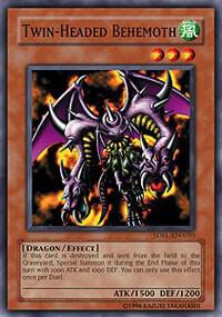Twin-Headed Behemoth SDRL-EN010 card from Structure Deck: Rise of the Dragon Lords