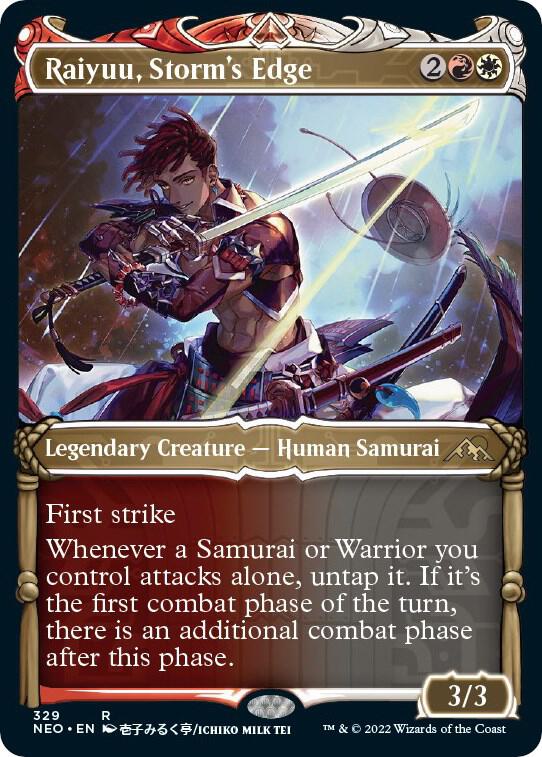 Raiyuu, Storm's Edge (Showcase) 329 card from Kamigawa: Neon Dynasty