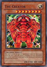 The Creator SDRL-EN014 card from Structure Deck: Rise of the Dragon Lords