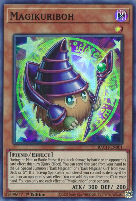Magikuriboh BACH-EN001 card from Battle of Chaos